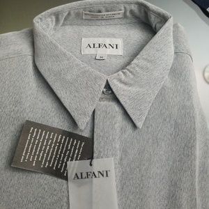 Alfani gray business shirt